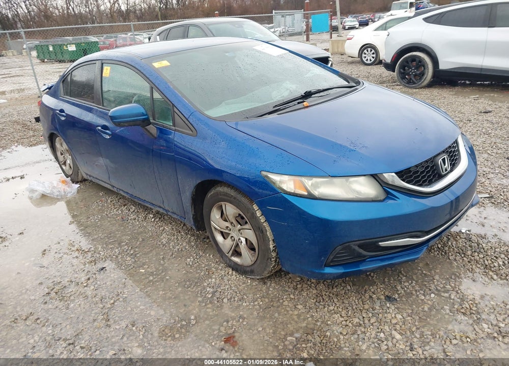 2014 HONDA CIVIC LX VIN: 19XFB2E51EE057102