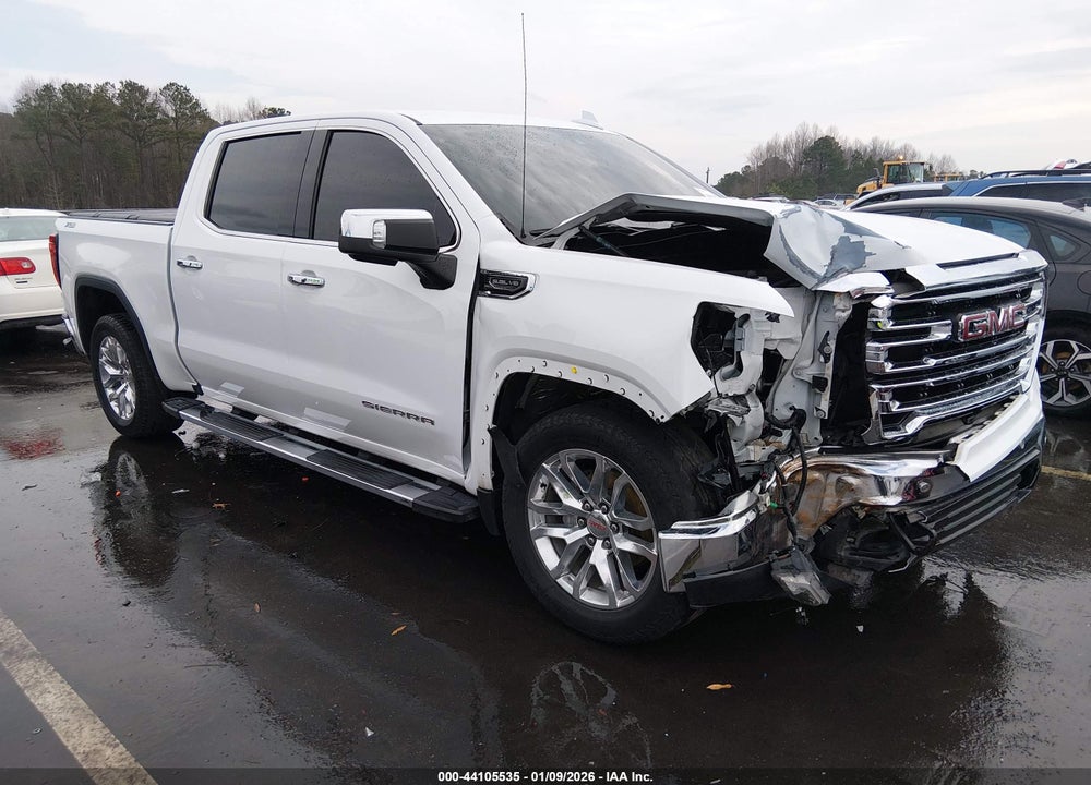2019 GMC SIERRA 1500 SLT VIN: 3GTU9DED0KG301148