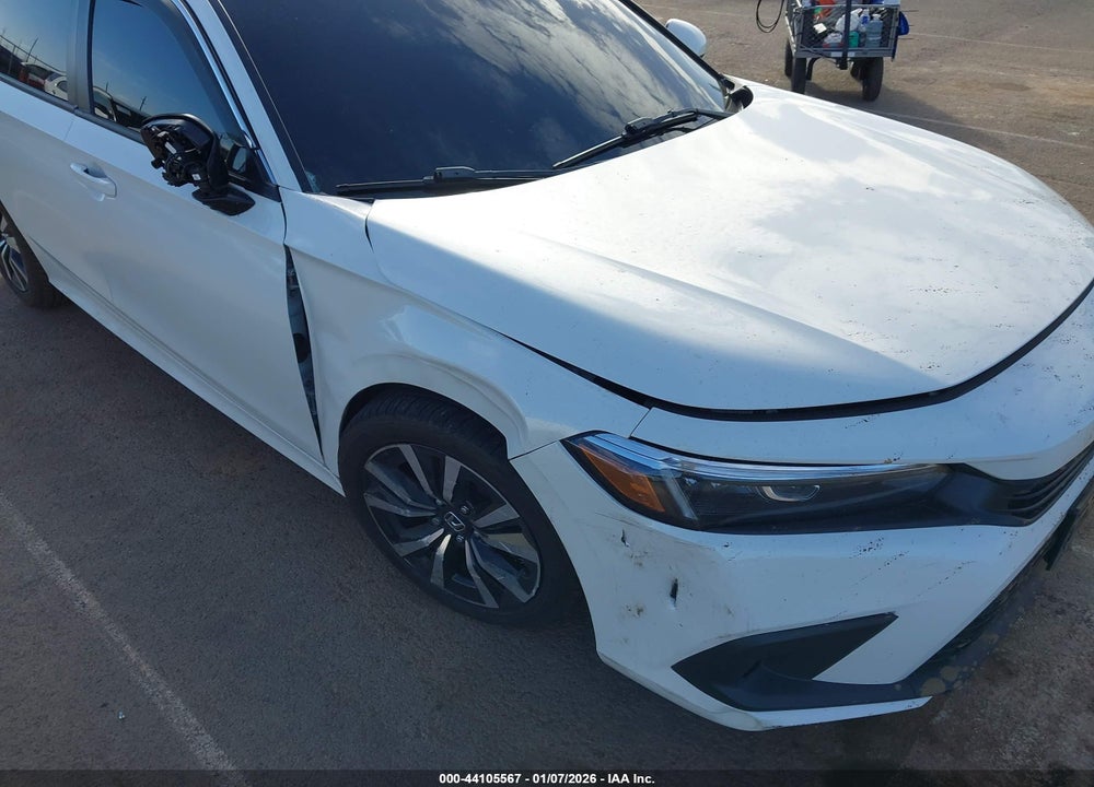 2022 HONDA CIVIC EX VIN: 2HGFE1F75NH325477