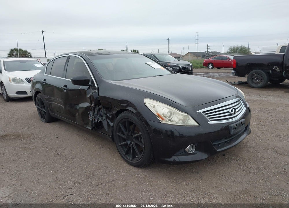 2012 INFINITI G37 JOURNEY VIN: JN1CV6AP4CM624526