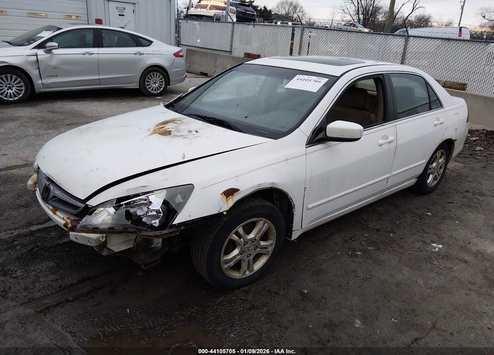 2007 HONDA ACCORD 2.4 EX VIN: 1HGCM56717A078473
