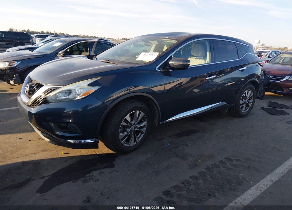 2016 NISSAN MURANO S VIN: 5N1AZ2MH5GN102800