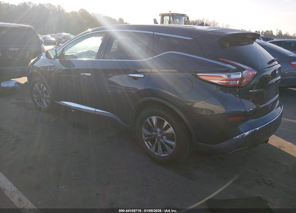 2016 NISSAN MURANO S VIN: 5N1AZ2MH5GN102800