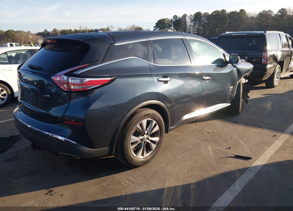 2016 NISSAN MURANO S VIN: 5N1AZ2MH5GN102800