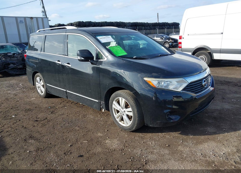 2012 NISSAN QUEST SL VIN: JN8AE2KP5C9037612