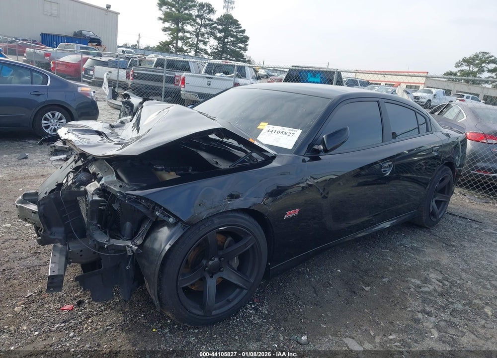 2019 DODGE CHARGER SCAT PACK RWD VIN: 2C3CDXGJ1KH746257
