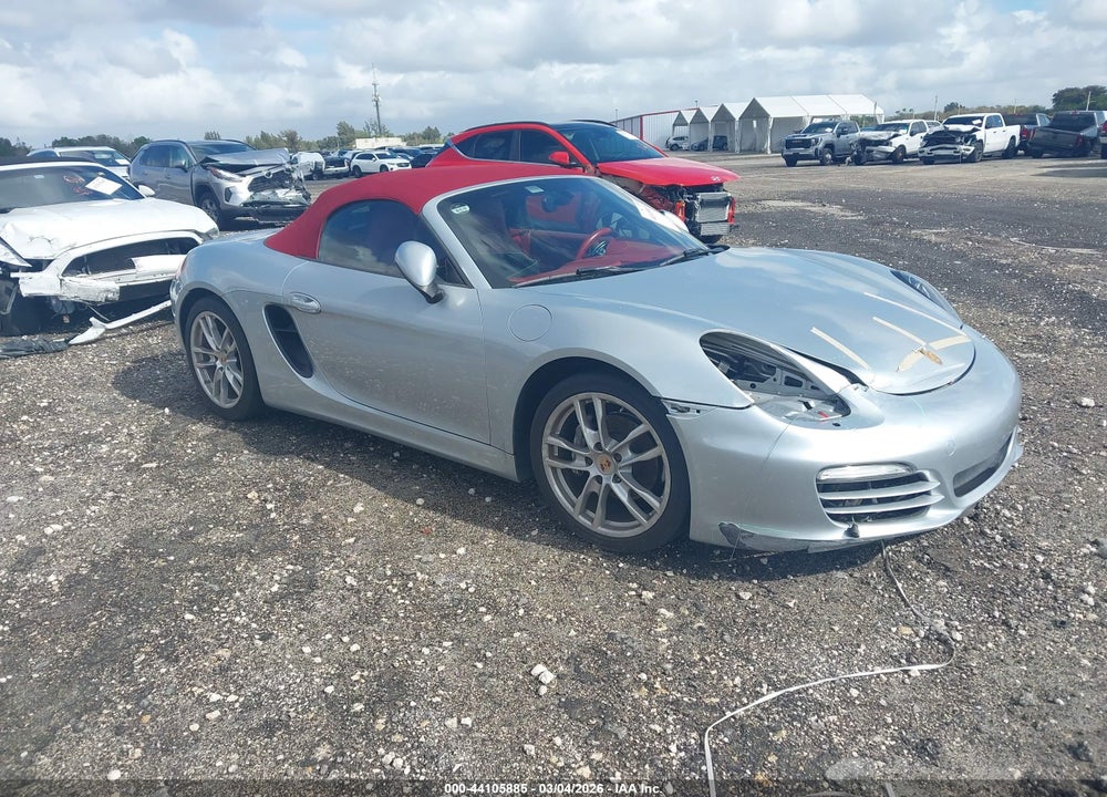 2014 PORSCHE BOXSTER VIN: WP0CA2A81ES120153