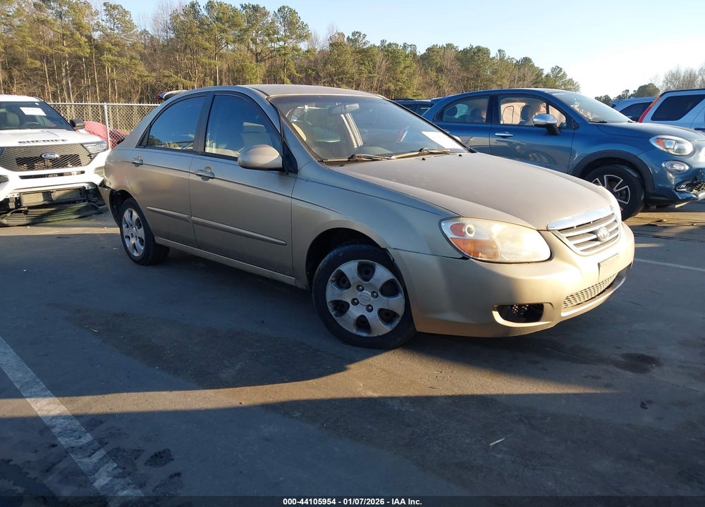 2008 KIA SPECTRA EX VIN: KNAFE121685561550