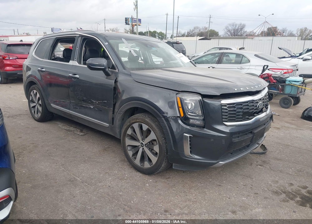 2021 KIA TELLURIDE S VIN: 5XYP6DHC7MG130800