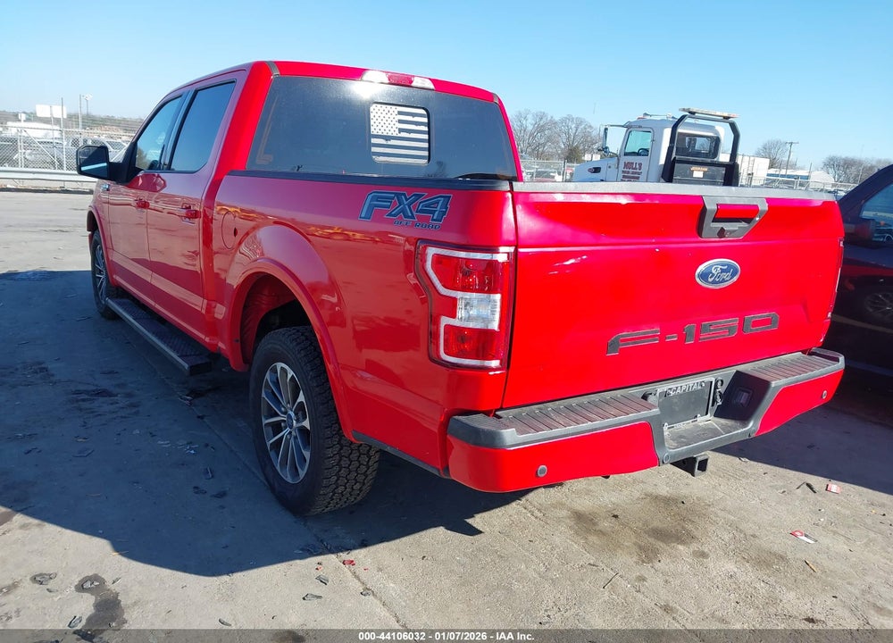 2018 FORD F-150 XLT VIN: 1FTEW1C59JKF93252