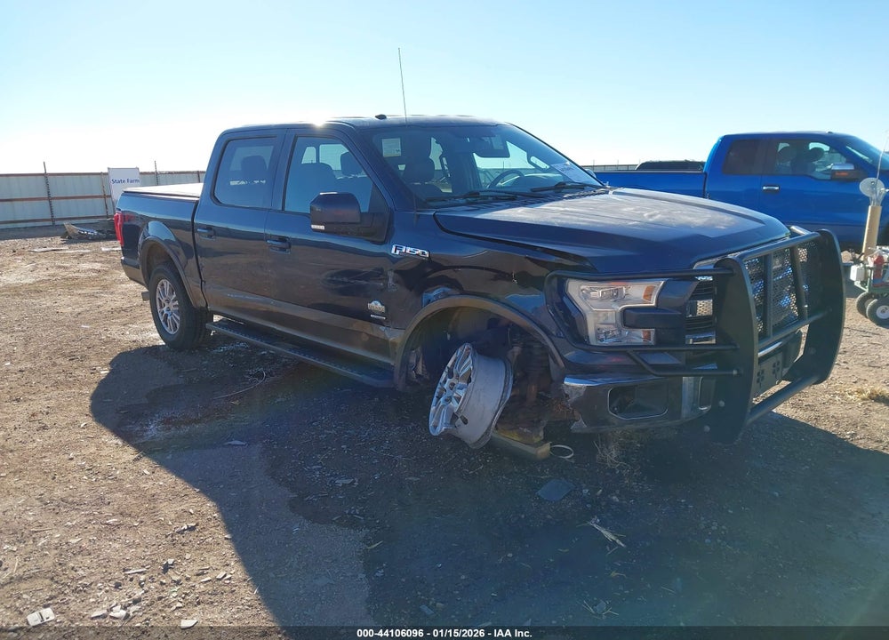 2016 FORD F-150 KING RANCH VIN: 1FTEW1EG9GFA37202