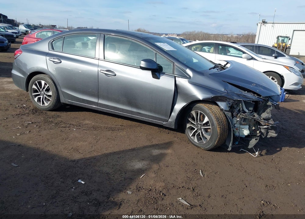 2013 HONDA CIVIC EX VIN: 19XFB2F87DE207365