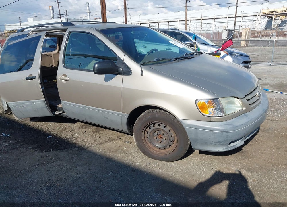 2003 TOYOTA SIENNA CE VIN: 4T3ZF19C43U550293