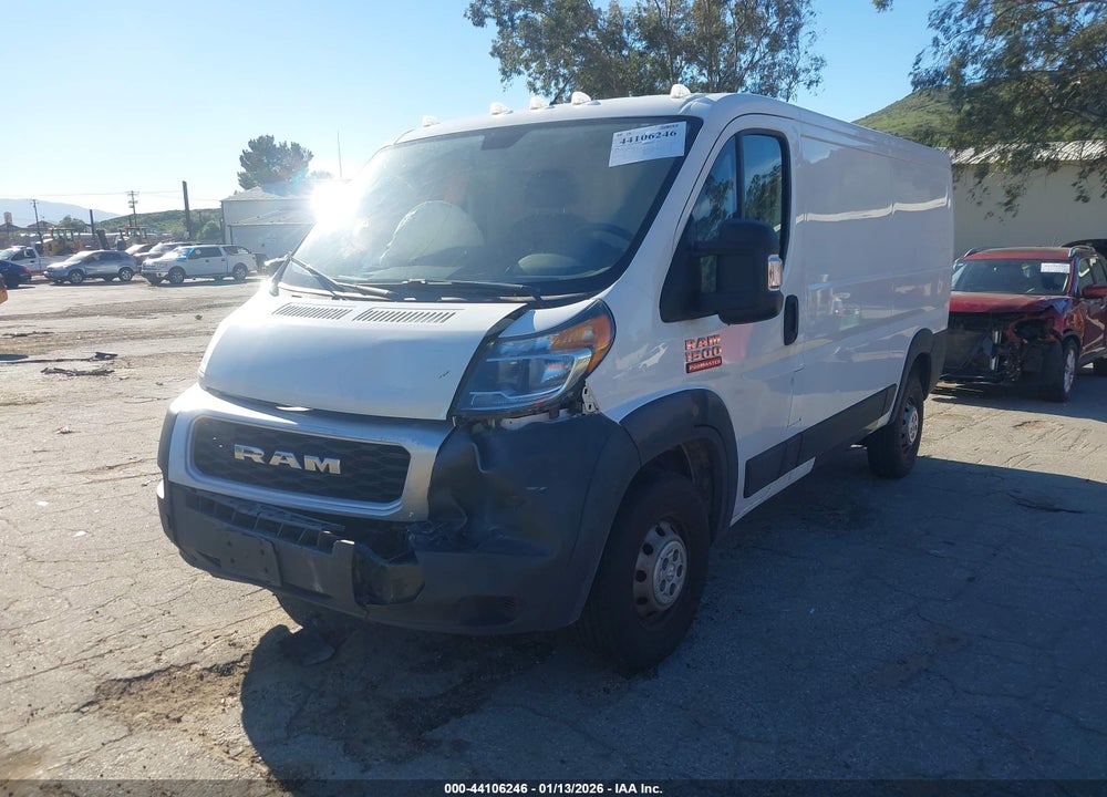 2018 RAM PROMASTER 1500 LOW ROOF 136 WB VIN: 3C6TRVAG4JE120945