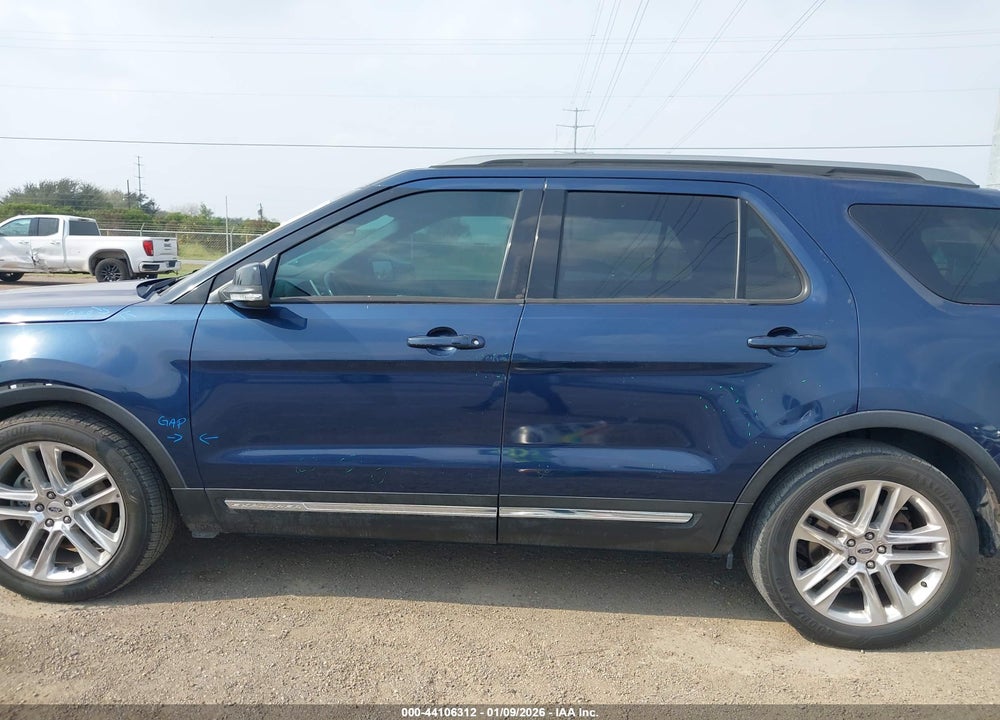 2017 FORD EXPLORER XLT VIN: 1FM5K7D85HGD40543