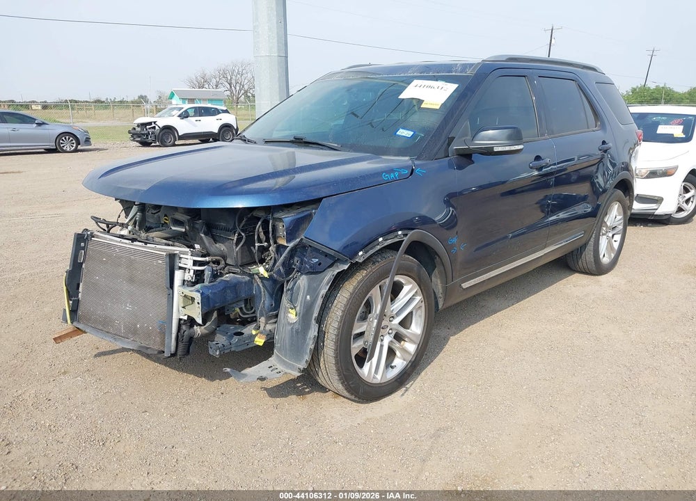 2017 FORD EXPLORER XLT VIN: 1FM5K7D85HGD40543