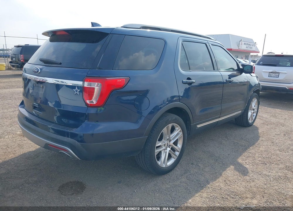 2017 FORD EXPLORER XLT VIN: 1FM5K7D85HGD40543