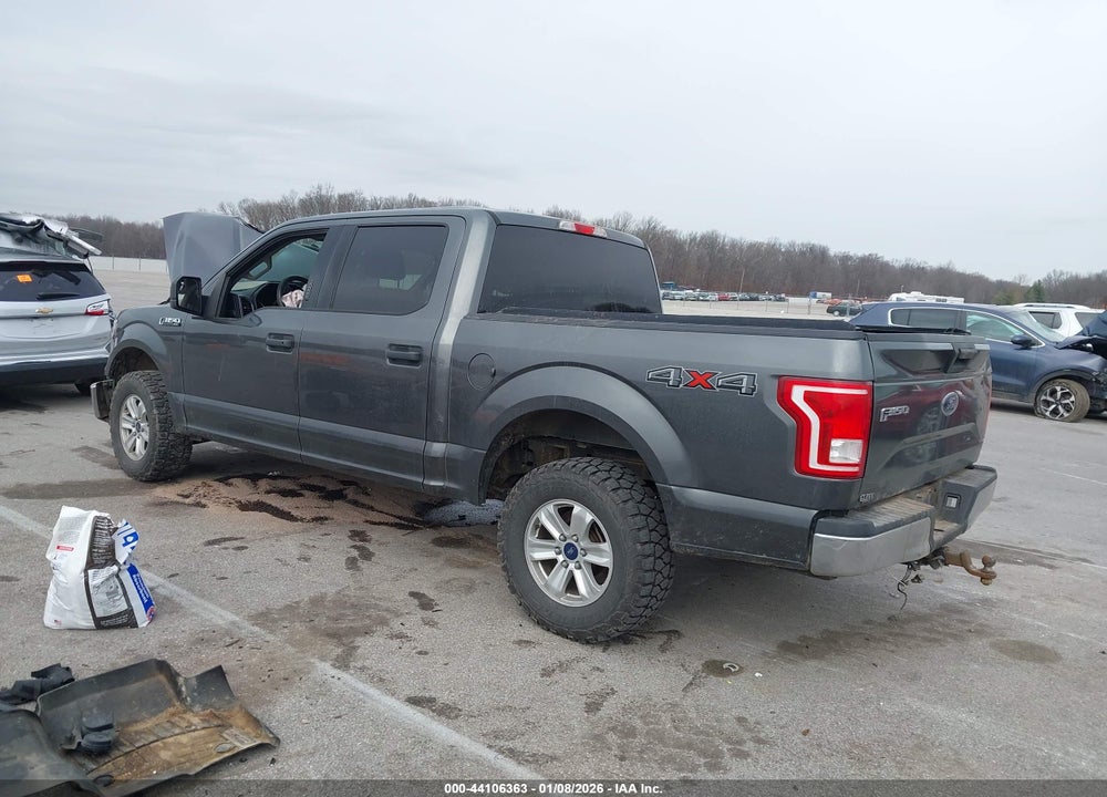 2017 FORD F-150 XLT VIN: 1FTEW1EF1HFB67533