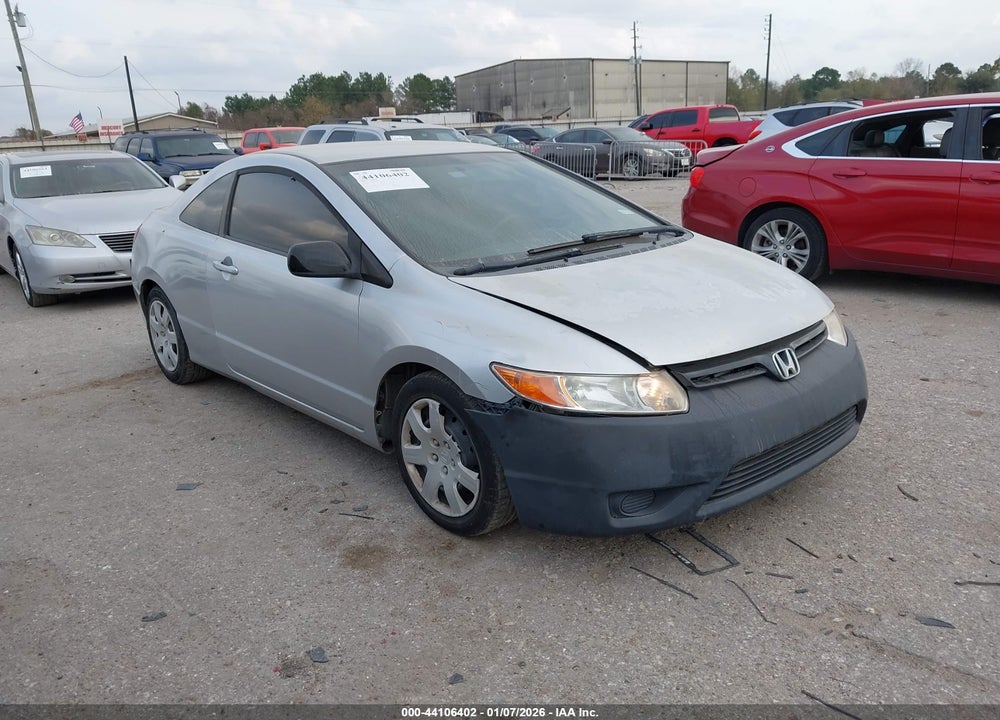 2008 HONDA CIVIC LX VIN: 2HGFG12698H556409