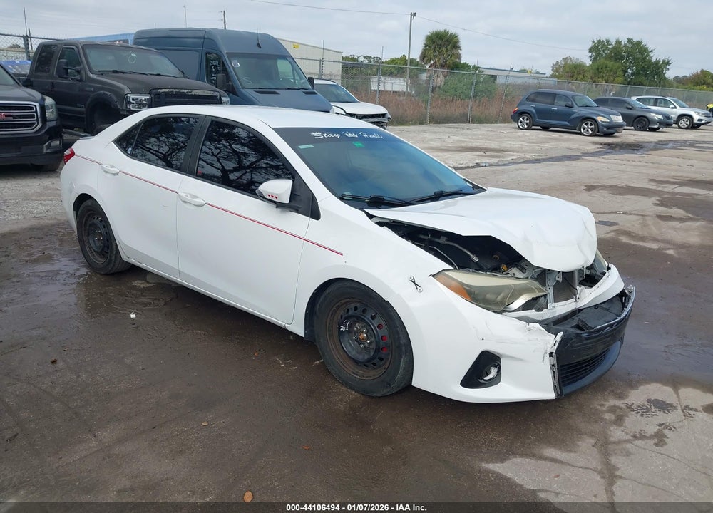 2015 TOYOTA COROLLA S PLUS VIN: 2T1BURHE3FC344616