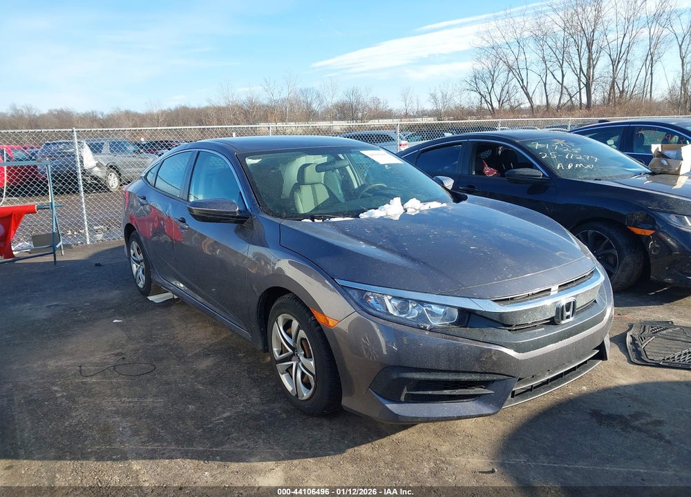 2018 HONDA CIVIC LX VIN: 19XFC2F57JE043405
