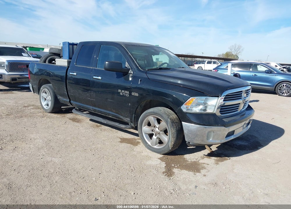 2015 RAM 1500 BIG HORN VIN: 1C6RR6GT9FS510996