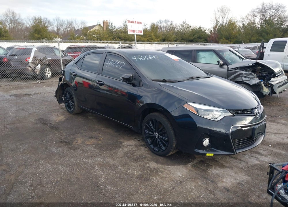 2016 TOYOTA COROLLA S PLUS VIN: 5YFBURHE5GP478285
