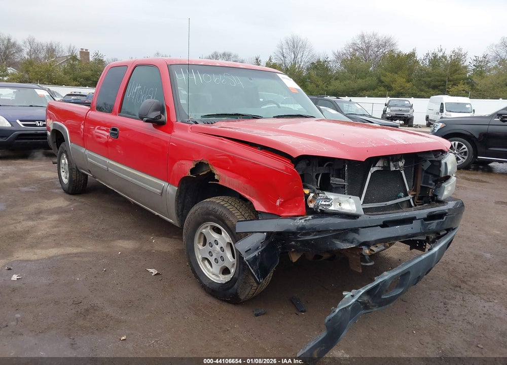 2003 CHEVROLET SILVERADO 1500 LS VIN: 2GCEK19VX31392935