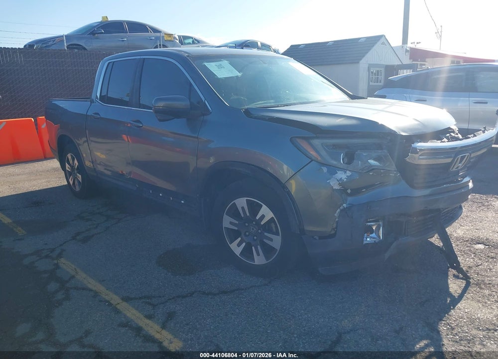 2019 HONDA RIDGELINE RTL-T VIN: 5FPYK2F61KB001514