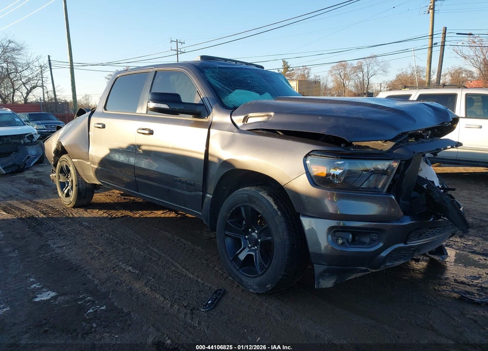 2022 RAM 1500 BIG HORN  4X4 5'7 BOX VIN: 1C6SRFFT2NN138594