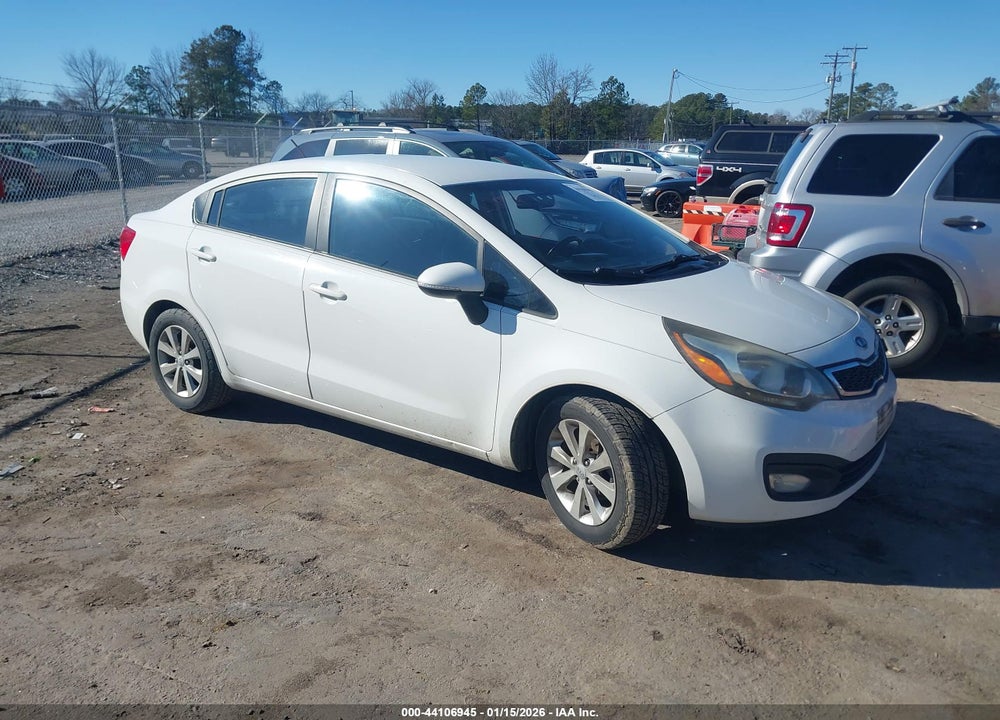 2012 KIA RIO EX VIN: KNADN4A34C6051261