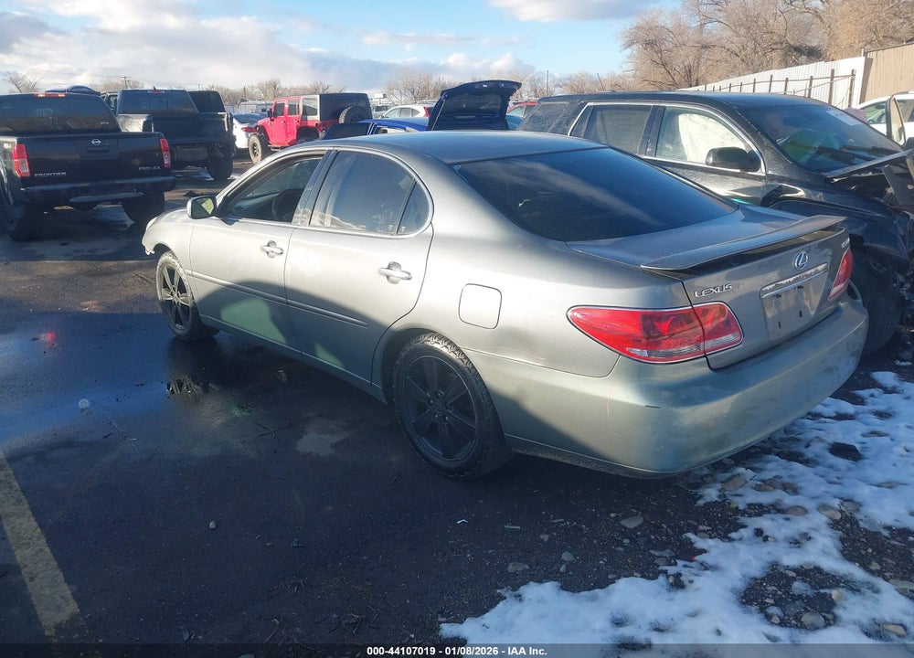 2005 LEXUS ES 330 VIN: JTHBA30G355132649
