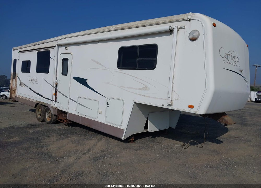 2003 CAMEO CARRIAGE VIN: 16F62E3RX31A04442