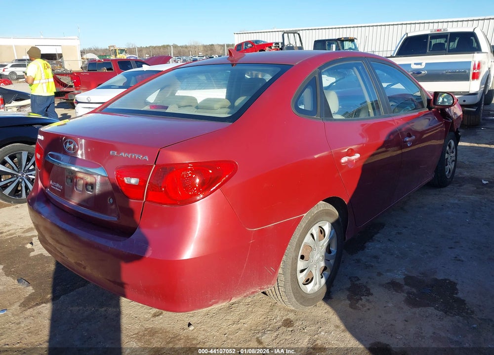 2010 HYUNDAI ELANTRA GLS VIN: KMHDU4AD2AU135338
