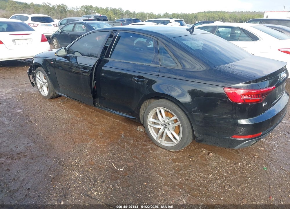 2017 AUDI A4 2.0T SEASON OF  PREMIUM VIN: WAUDNAF48HN041393
