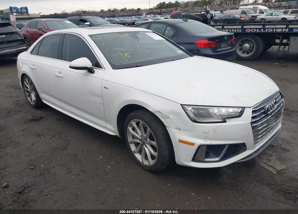 2019 AUDI A4 45 PREMIUM VIN: WAUDNAF43KN020068