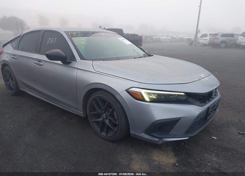 2022 HONDA CIVIC SPORT VIN: 19XFL2H86NE023398
