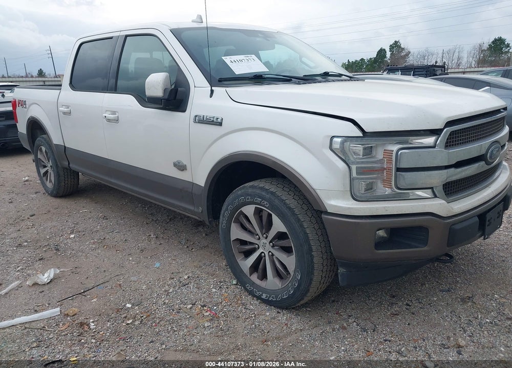2018 FORD F-150 KING RANCH VIN: 1FTEW1EG4JFD38807