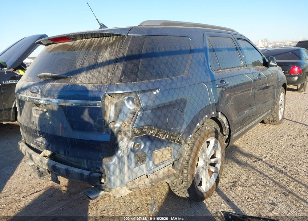 2018 FORD EXPLORER XLT VIN: 1FM5K7D89JGA67340