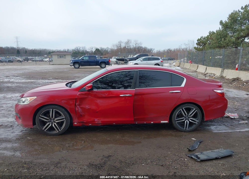 2017 HONDA ACCORD SPORT SE VIN: 1HGCR2F1XHA245247