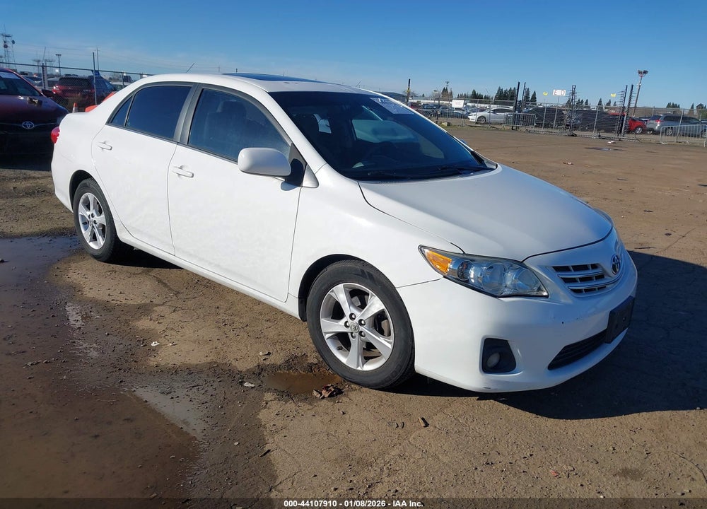 2013 TOYOTA COROLLA LE VIN: 5YFBU4EE9DP111103