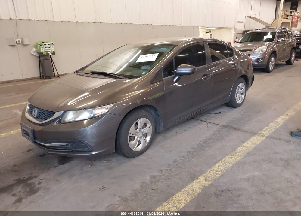 2014 HONDA CIVIC LX VIN: 19XFB2F58EE219533