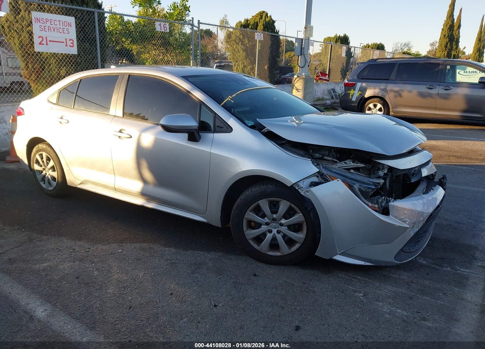 2020 TOYOTA COROLLA LE VIN: 5YFEPRAE3LP061112