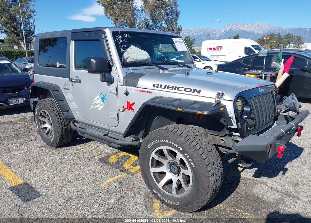 2008 JEEP WRANGLER RUBICON VIN: 1J8GA64138L643947