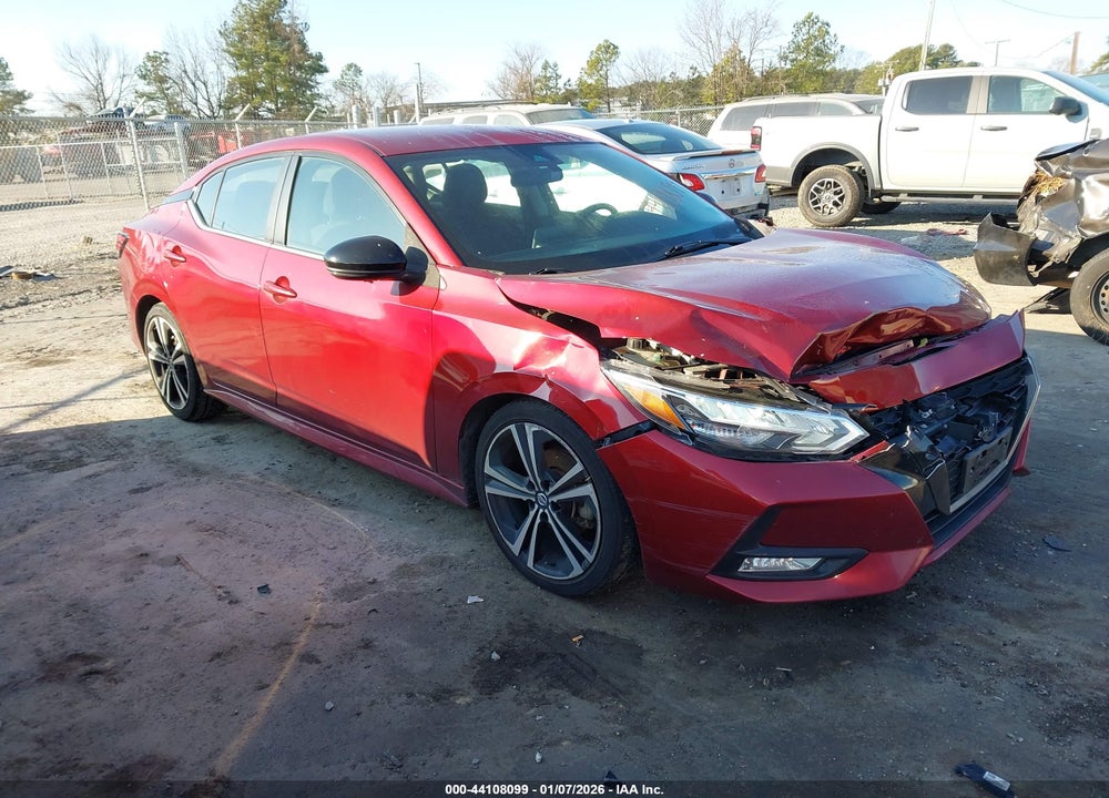 2020 NISSAN SENTRA SR XTRONIC CVT VIN: 3N1AB8DV2LY234818
