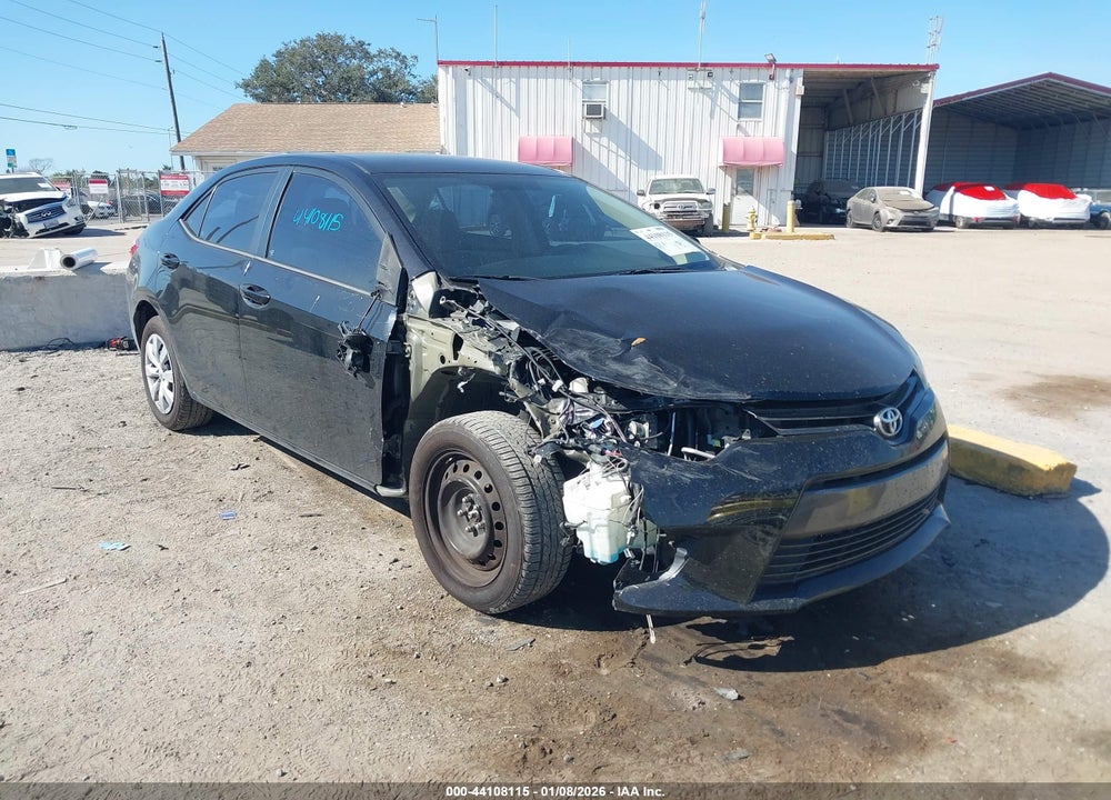 2016 TOYOTA COROLLA LE VIN: 2T1BURHE4GC717602