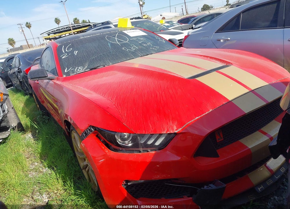 2017 FORD SHELBY GT350 VIN: 1FA6P8JZ1H5523338