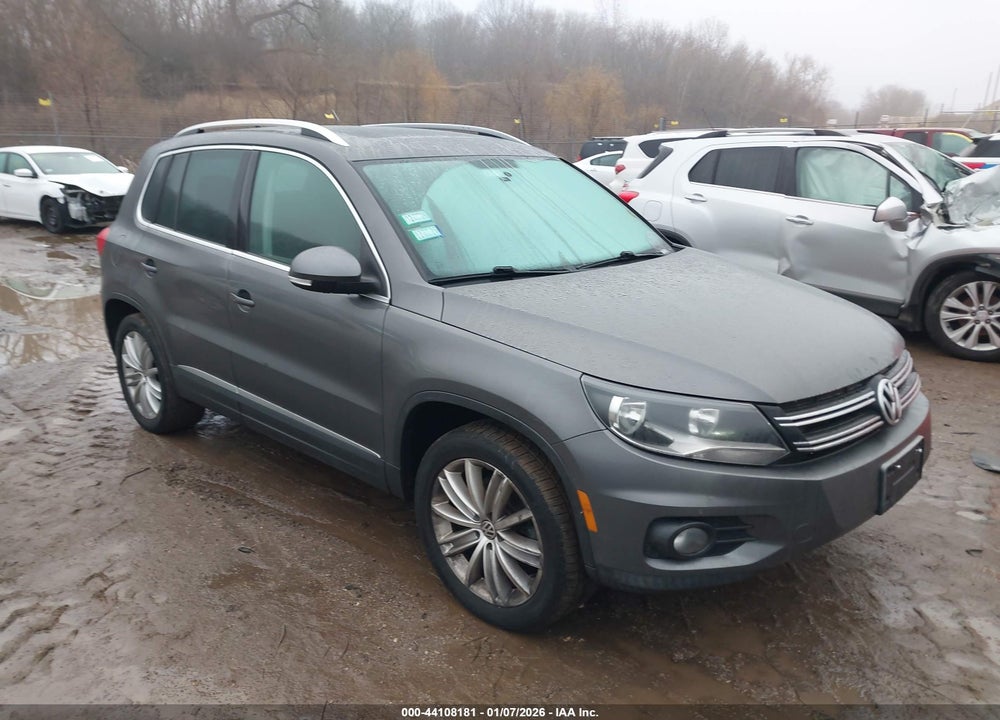 2012 VOLKSWAGEN TIGUAN SE VIN: WVGAV7AX6CW097700