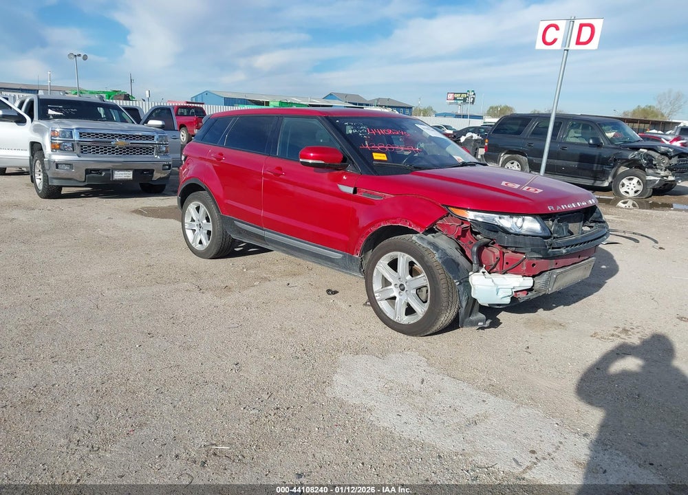 2013 LAND ROVER RANGE ROVER EVOQUE PURE VIN: SALVP2BG8DH824934