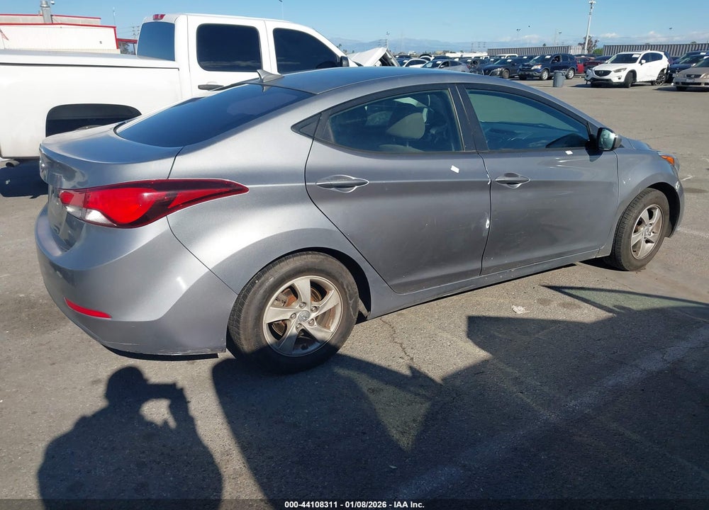 2015 HYUNDAI ELANTRA SE VIN: KMHDH4AE8FU321566